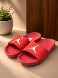 Jordan Red Slide Sandals – Classic Sporty Comfort