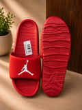 Jordan Red Slide Sandals – Classic Sporty Comfort