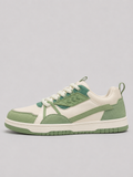 Retro Court Low-Top  - Color Blocked Skate Style Sneakers