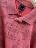 A-X PRINTED POLO T-SHIRT