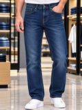 EMP STRAIGHT FIT DEEP INDIGO WASH JEANS