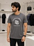 D-G HERITAGE GRAPHIC ROUND NECK T-SHIRT
