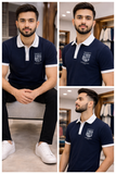 HKT LONDON ROWING CLUB EMBROIDERED POLO T-SHIRT