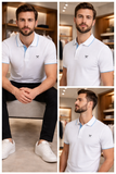 HKT LONDON BOWLER & CANES EMBROIDERED POLO T-SHIRT