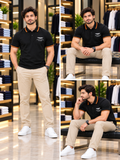 HKT LONDON ASTON MARTIN RACING TIPPED POLO T-SHIRT