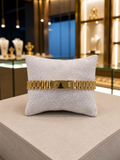 RLX Iconic Crown-Emblem Gold Link Bracelet