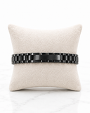 Premium Black Stainless Steel Link Bracelet