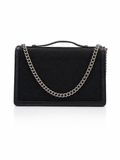 GU CCI DIONYSUS SHOULDER BAG IN BLACK MONOGRAM CANVAS LADIES SLING BAG