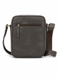 Fossil Heritage Leather Messenger Crossbody Bag