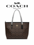 Coach Signature Monogram City Tote BAG