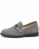 PRADA Suede Penny Loafers