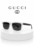 Gucci Web Stripe Rectangular SHADES