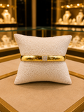 Classic Polished Gold Cuff Bracelet