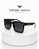 Emporio Armani Signature Black Square shades