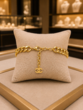 CNL  Luxury Gold-Tone Chain Bracelet BRACELET