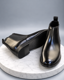 Louis Vuitton Men’s Black Leather Chelsea Ankle Boots