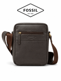 Fossil Heritage Leather Messenger Crossbody Bag