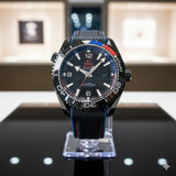 OMEG AUTOMATIC PREMIUM SILICON STRAP WATCH