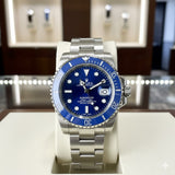 ROLX SUBMARNR METAL STRAP WATCH