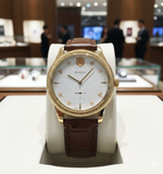 GCCI LEATHER STRAP WATCH