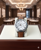 FSL QUARTZ LEATHER WATCH