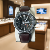 EDIFICE LEATHER STRAP OG WATCH