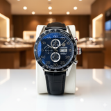 TAG HUER LEATHER WATCH