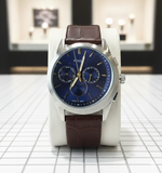 FSL QUARTZ LEATHER WATCH