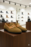 HAND MADE SUEDE LOAFERS
