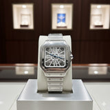 CARTR SKELETON MODEL METAL STRAP WATCH