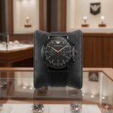 EMP ARMNI STAINLESS STEEL METAL STRAP WATCH