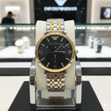 EMP ARMNI DIAMOND DIAL METAL STRAP WATCH