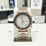 EMP ARMNI CHRONO METAL STRAP WATCH