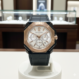 BVLGRI LEATHER WATCH