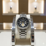 LOUIS VUITN QUARTZ METAL STRAP WATCH
