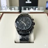 OMEGA SPEEDMASTER PREMIUM METAL STRAP WATCH