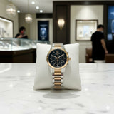 LONGNS DUAL TONE METAL STRAP WATCH