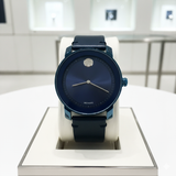 MOVDO BASIC LEATHER STRAP WATCH