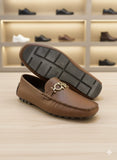 FRGMO FRONT GOLD  BUCKLE LOAFERS