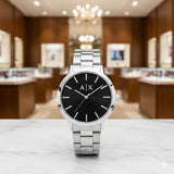 A-X BASIC METAL STRAP WATCH