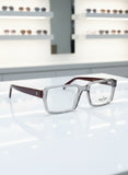 Skechers Luxury Grey & Burgundy Square Eyewear