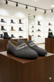 HAND MADE SUEDE LOAFERS