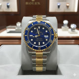 ROLX DUAL TONE METAL WATCH