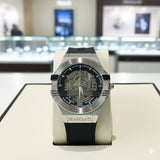 MASRTI AUTOMATIC SILICON STRAP WATCH