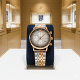 EMP ARMNI CHRONO METAL STRAP WATCH