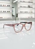 Chic Rose-Translucent Skechers Luxury Eyewear