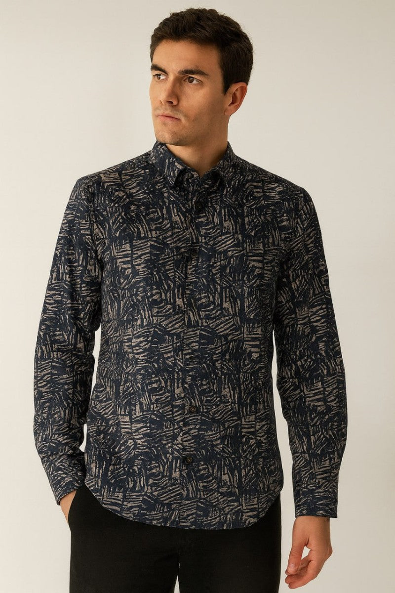 R/R PRINTED SHIRT