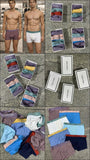 C-K IMPORTED ORIGINAL SURPLUS PACK OF 4 COMBO TRUNKS