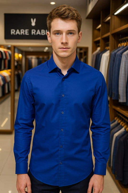 R/R BASIC PLAIN SHIRT