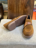 camel loafers